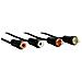 00122286 3m 2 x RCA 2 x RCA Nero cavo audio - Foto miniatura 1